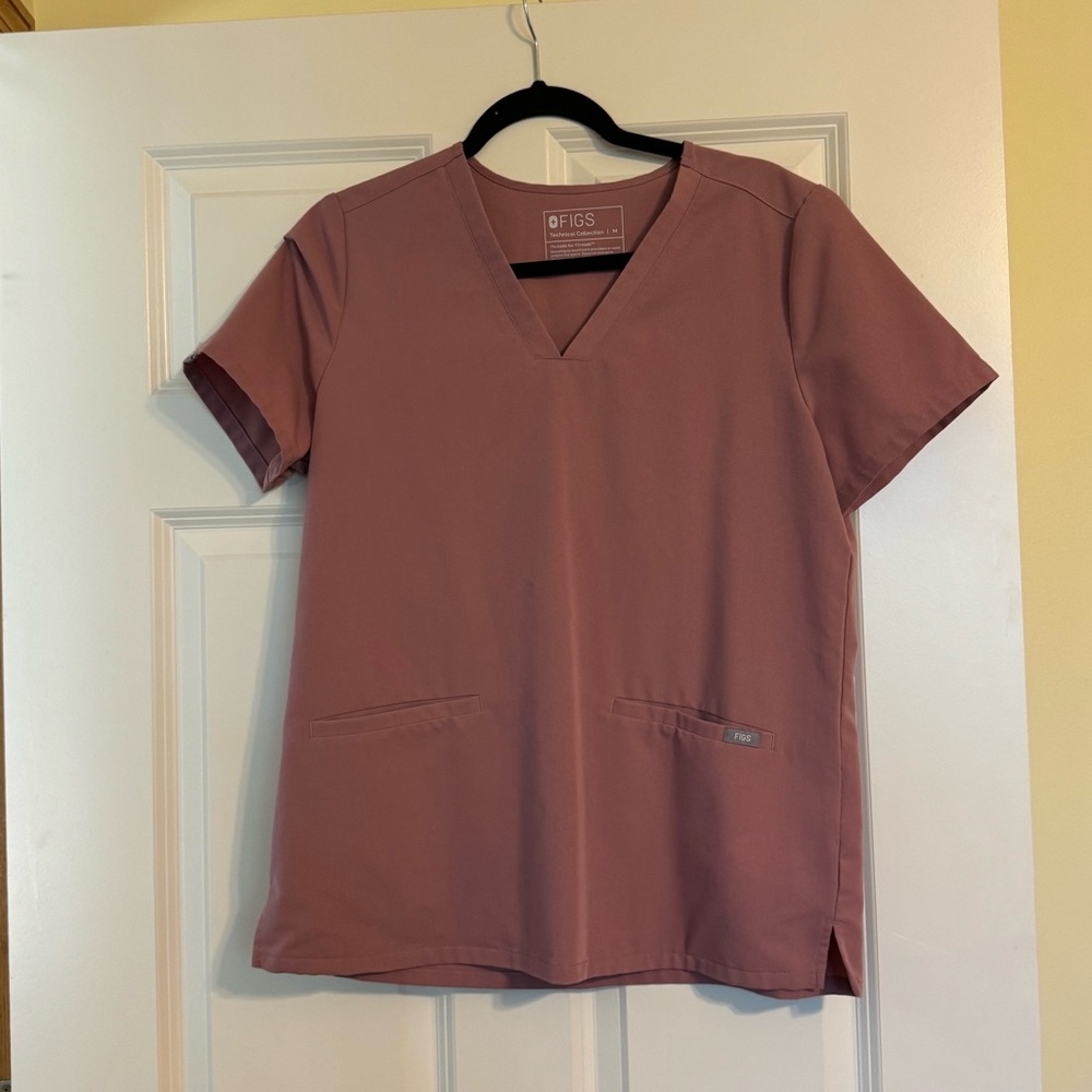 Mauve Figs Scrub top